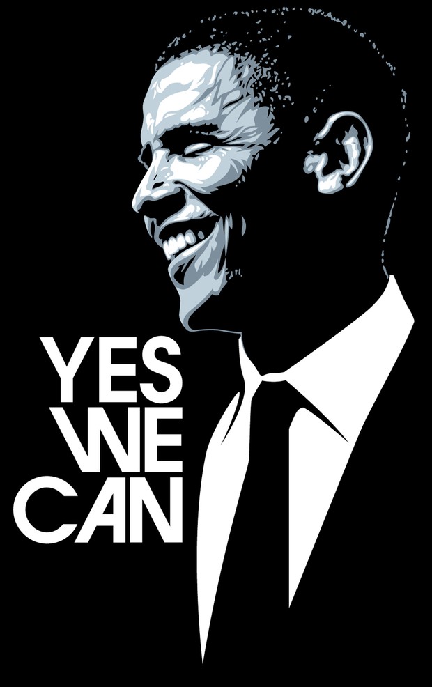 Obama “Yes We Can” Vector Graphics