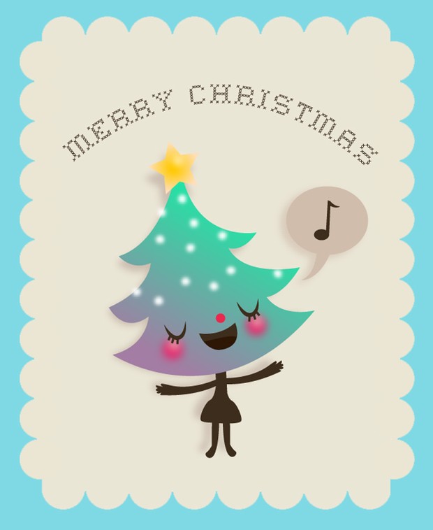 Merry Smiley Christmas by CuteCuteMonster
