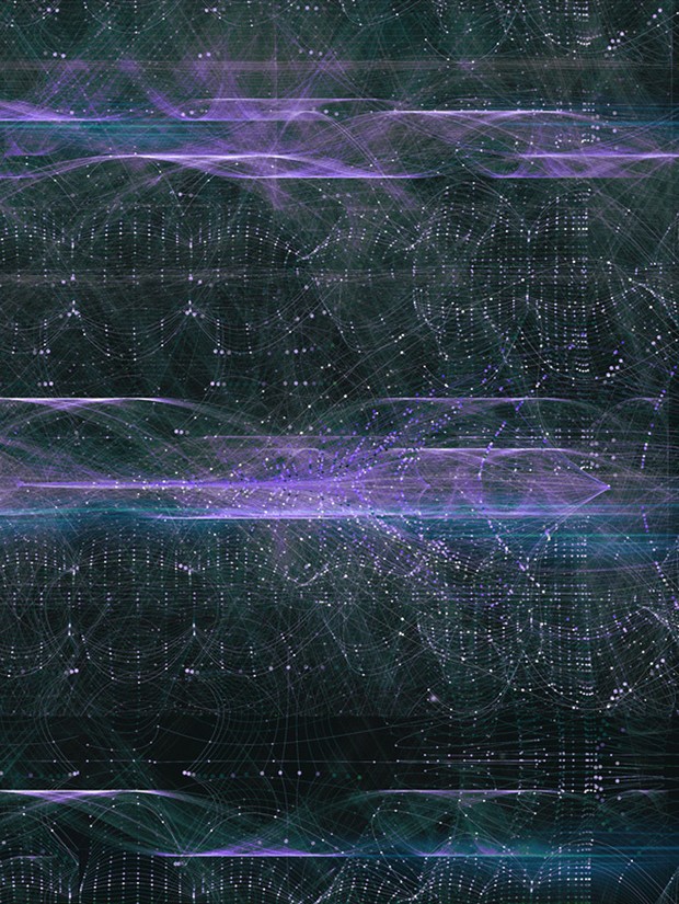 Abstract fractal art