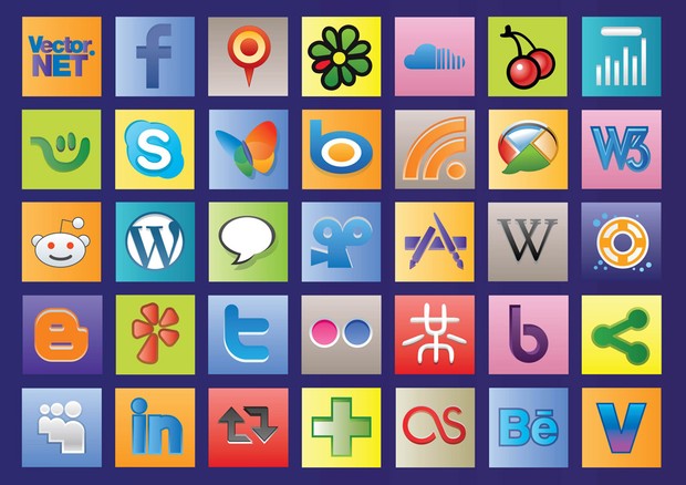 Social Network Vector Icons